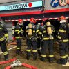 Exercițiu de noapte pentru intervenția la un incendiu în parcarea subterană a SUPERNOVA Bacău