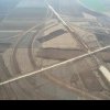 Imagini aeriene surprinzătoare cu progresul lucrărilor la nodul de tip turbion de la intersecția autostrăzilor A7 și A8