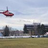 Pacient de la Spitalul Buhuși, transferat la Iași cu elicopterul