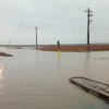 Inundații pe DN7. Coborârea de pe Autostrada A1, în zona Geoagiu, închisă