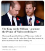 Ce înseamnă pentru William, Harry și ceilalți membri ai familiei regale diagnosticul de cancer al regelui Charles