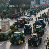 Mii de agricultori manifestează cu tractorul în Spania