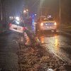 Cisnădie. Poliţist lovit de o maşină în timp ce dirija traficul