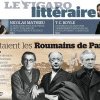 Trei români pe prima pagină la „Le Figaro Litteraire”