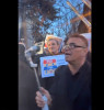 (VIDEO) Protest la vila de protocol care se renovează „cu 7 milioane de euro din banii românilor”