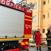 Incendiu într-un bloc din Galați, din cauza unei prize defecte. Locatarii s-au evacuat