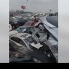 Peste 100 de maşini s-au ciocnit pe o autostradă acoperită de gheaţă din China
