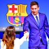 Efectul Messi: Un șervețel cu semnătura lui, licitat cu 400.000 de dolari!