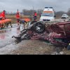 Accident grav cu două mașini la ieșire din Rădăuți spre Gălănești. Patru bărbați au fost răniți grav, din care trei au rămas încarcerați