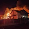 Incendiu în Bragadiru: două case au fost avariate