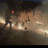 Târgu Mureș: 4 hectare de vegetație afectate de un incendiu