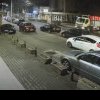 Accident spectaculos la Alba Iulia. Momentul a fost surprins de camerele de supraveghere - VIDEO