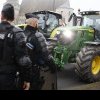 Confruntări violente între jandarmi și fermieri, la Paris. Autoritățile au trimis blindatele pe străzi