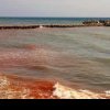 Fenomen rar pe litoralul românesc: Marea Neagră a devenit roșie. Noaptea, valurile sunt fosforescente. Ce spun biologii - VIDEO