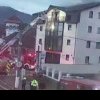 Incendiu puternic la la o pensiune din Călimănești! Două familii, salvate în ultima clipă: intervin pompierii