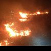 Incendiul de vegetație uscată din județul Buzău, stins după aproximativ 20 de ore. Focul s-a întins pe o suprafață de 200 de hectare