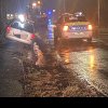 Polițist din Cisnădie, care dirija circulația într-o zonă cu pericol de inundații, rănit grav de un șofer neatent