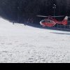 Un bărbat de 44 de ani a făcut stop cardio-respirator pe pârtie, la Azuga. A fost resuscitat pe pârtie și luat cu elicopterul SMURD