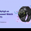 Câștigă un smartwatch Huawei Watch GT3 cu ,,Întrebarea Zilei”. Contul gratuit de pe Libertatea vă răsplătește loialitatea