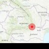 Cutremur cu magnitudinea 4,3 în județul Vrancea. La ce adâncime s-a produs seismul