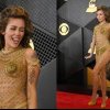 Miley Cyrus, apariție excentrică într-o rochie făcută numai din ace de siguranță. Artista i-a adus un omagiu Tinei Turner la premiile Grammy 2024