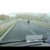 Patru milioane de euro furați ca-n filme din două mașini bilndate, de un comando înarmat cu puști Kalașnikov, pe o autostradă din Italia / VIDEO