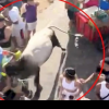 Un taur a intrat printre participanții la un carnaval, în Brazilia, rănind mai mulți oameni | VIDEO