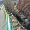 SItuație de Urgență pe strada Traian Moșoiu. Alunecare de teren care putea provoca o tragedie