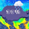 Ce înseamnă „30% precipitații” de pe prognoza meteo, de fapt. Nu, nu indică 30% șanse de ploaie