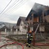 ACUM – Incendiu violent la o casă de locuit din Sighet