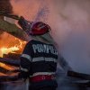 Incendiu cu victimă în Baia Mare. O persoană cu arsuri a fost dusă la spital