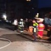 Incendiu la hotelul stadionului Unirea din Alba Iulia. 15 sportivi au fost evacuați din clădire