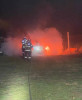 O mașină a ars în totalitate, la Alba Iulia. Incendiul a izbucnit în zori zilei
