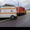 Accident între două camioane, în comuna Itești! Două persoane, rănite