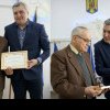 Umilit la Primărie, profesorul Horodnic a primit o diplomă de onoare de la prefectul Bogdănel