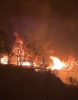 Casă mistuită de flăcări, în comuna Mogoșani