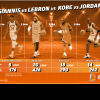 [P] INFOGRAFIC: All Star Game, comparație între Giannis, LeBron, Kobe și Jordan