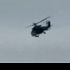 Imagini cu elicoptere rusești cautând în Marea Azov epava unuia dintre avioanele de luptă doborâte de ucraineni