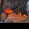 Incendiu puternic la un depozit dintre blocuri în Cluj. A fost emis mesaj RO-ALERT