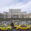 Poliția Rutieră deviază traficul în București din cauza protestului taximetriștilor