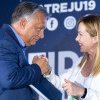 Politico: Orban, convins cu vin franțuzesc și șarmul Giorgiei Meloni să accepte ajutorul pentru Ucraina