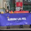 Protest LGBT la sediul PSD: „Îi transmitem domnului Ciolacu că România este pregătită” pentru legalizarea parteneriatului civil