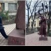 Reacţia sculptorului a cărui lucrare a fost lovită cu piciorul de o femeie la Iași: „Cred că a fost instigată”