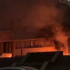 „S-a dat foc intenționat”. USM, despre incendiul de ieri la o clădire a universității