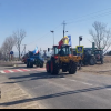 (video) Fermieri cu tractoare, în marș pe drumul ce duce spre portul Giurgiulești: „Oamenii s-au săturat să stea în genunchi și să se roage”