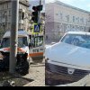 (video) Grav accident în centrul capitalei: Patru persoane, spitalizate, după ce o Dacia s-a lovit cu o ambulanță care transporta un pacient