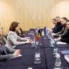 (video) Maia Sandu a discutat cu Volodimir Zenenski, la Tirana: Ce mesaje au postat liderii, după întrevedere