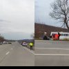 (video) Un microbuz de rută, plin cu pasageri, s-a izbit de un copac, lângă Horești: Patru persoane, spitalizate