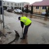 Primăria Cugir: „Precipitațiile căzute începând de ieri au creeat probleme pe mai multe străzi din oraș”