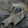 Intervenție a pompierilor din Sebeș în zona Mănăstirii „Sfântul Siluan” din Cut, pentru stingerea unui incendiu izbucnit la un autoturism